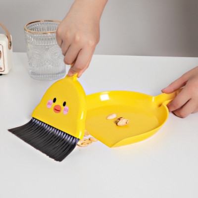 Chổi quét bụi bàn thờ đa năng  - kèm ky hốt rác mini  , có móc treo tiện lợi