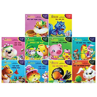 Bách Khoa Toàn Thư Cho Bé - Rèn Luyện Tư Duy (Bộ 10 Cuốn - Tái Bản) 