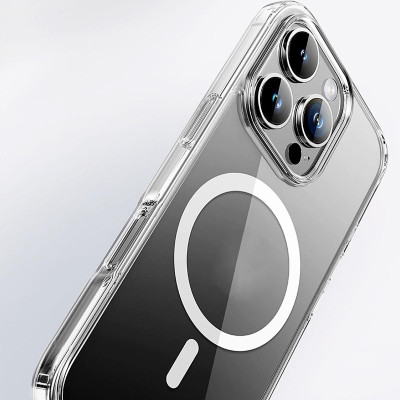 Ốp lưng trong suốt sạc từ tính dành cho iPhone 16e / 16 / 16 Plus / 16 Pro / 16 Pro Max - Hàng chính hãng