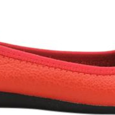 Giày Nữ Búp Bê Da Bò Huy Hoàng HT7910 - Cam