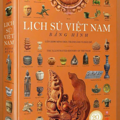 Combo 2c: Lịch sử Việt Nam bằng hình và Việt Nam sử lược (Bìa cứng có áo khoác)