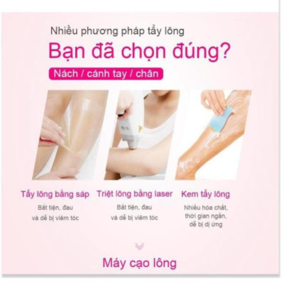 Máy cạo lông, Máy triệt lông vĩnh viễn, triệt lông nách, lông mu, lông bikini, tay và chân -  - XẢ LỚN