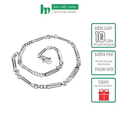 Dây Chuyền Trẻ Em Bằng Bạc Ta - Bạc Hiểu Minh DTE041 (3 Chỉ)