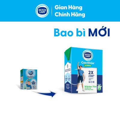 Thùng 48 Hộp Sữa Uống Dutch Lady Cô Gái Hà Lan Có Đường Cao Khỏe (48X110ml)