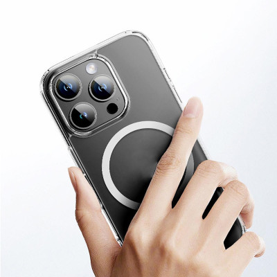 Ốp lưng trong suốt sạc từ tính dành cho iPhone 16e / 16 / 16 Plus / 16 Pro / 16 Pro Max - Hàng chính hãng