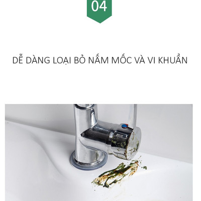Gel tẩy mốc đa năng LKB 120ml - Tẩy nấm mốc silicon, gioăng cao su máy giặt, mốc chân tường - Loại Cực Mạnh - Hàng Chính Hãng