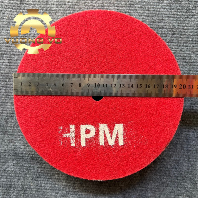 Bánh nỉ đỏ đánh bóng-nỉ đỏ đánh bóng inox kích thước 200x50x16mm #240 (Gía đã bao gồm VAT)