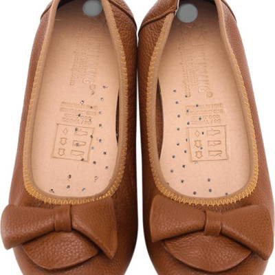 Giày Nữ Búp Bê Da Bò Huy Hoàng HT7905 - Da