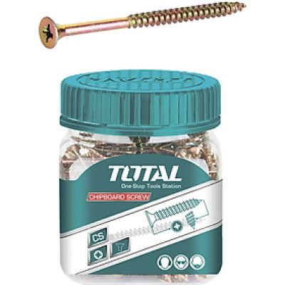 BỘ VÍT BẮT GỖ ST3.5X25MM-ST5.0X100MM TOTAL - HÀNG CHÍNH HÃNG