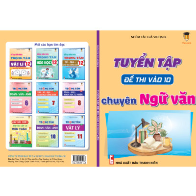 Sách - Combo đề thi vào 10 Chuyên Toán, Văn VietJack