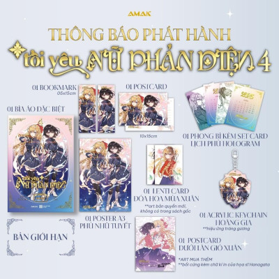 Sách Tôi Yêu Nữ Phản Diện - Tập 4 (Light Novel) - Amak