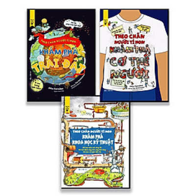Sách - Theo Chân Người Tí Hon - Combo 3 Cuốn - Thái Hà Books