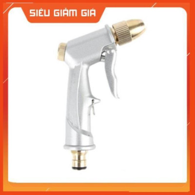 Bộ dây vòi xịt nước rửa xe, tưới cây . tăng áp 3 lần, loại 7m, 10m 206701 đầu đồng, cút, nối đen