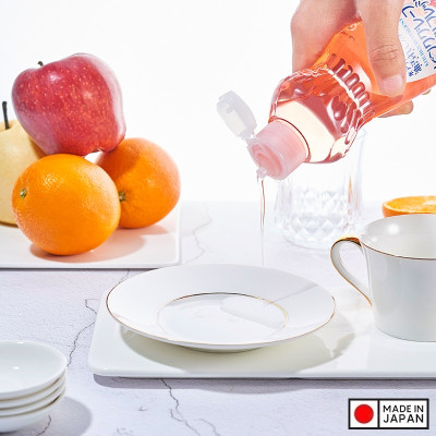 Dung dịcch rửa bát chén chiết xuất từ thiên nhiên hương táo - Hàng Nội Địa Nhật