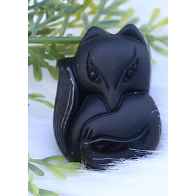 Phật Bản Mệnh Phật Bản Mệnh Hồ Ly Núi Lửa Obsidian VIP To cho tuổi