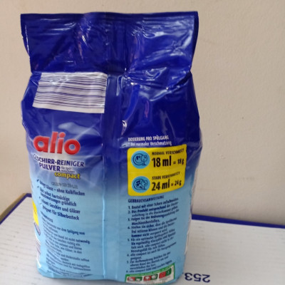 Bột Rửa Bát Alio 1,8kg / túi - Bột rửa bát nhật bản 2.2kg dùng cho máy rửa bát