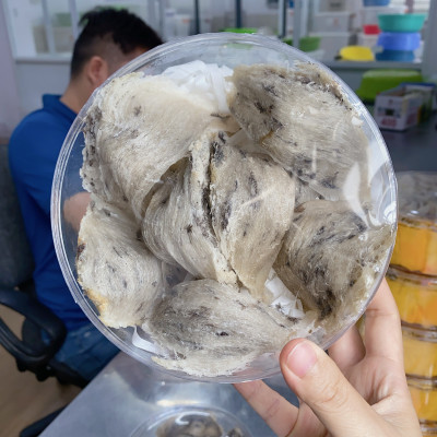 Tổ yến thô vừa lông hộp 100gr - Yến sào giá tiết kiệm - Yến thô Phú Quốc - Tăng cường miễn dịch cho trẻ - Yến sào cao cấp Đỗ Thị Toán