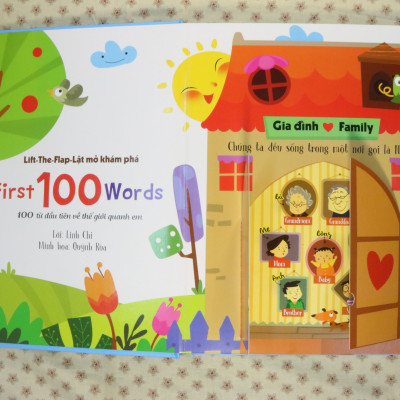 Lift - The - Flap – Lật Mở Khám Phá - First 100 Word - 100 Từ Đầu Tiên Về Thế Giới Quanh Em
