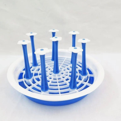 Khay Úp Ly Nhựa 6 Nhánh 8 nhánh Hình Hoa Tiện Dụng MVN 6218-19