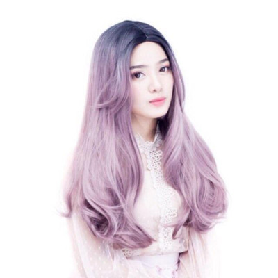 Tóc giả 2 mái omber cao cấp- tặng lưới chùm tóc