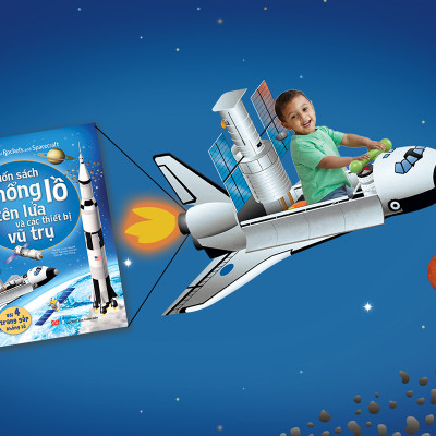 Big Book Of Rockets And Spacecraft - Cuốn Sách Khổng Lồ Về Tên Lửa Và Các Thiết Bị Vũ Trụ