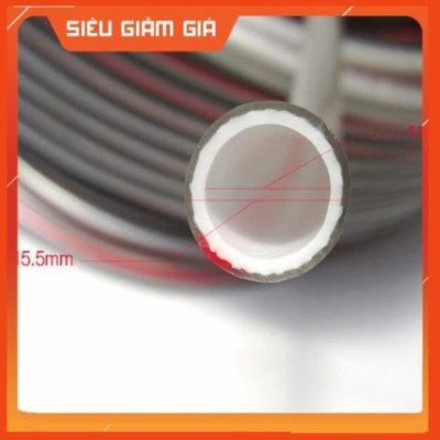 Bộ dây vòi xịt nước rửa xe, tưới cây . tăng áp 3 lần, loại 15m 206701-3 đầu đồng,cút đồng,+ tặng đai