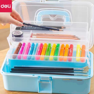 HỘP ĐỰNG DỤNG CỤ LÀM ĐẸP LÀM NAIL BEAUTY DI ĐỘNG CAO CẤP ĐA NĂNG 3 TẦNG