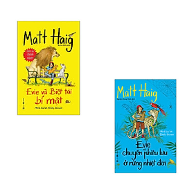 Bộ sách “Evie và Biệt tài bí mật” và ‘Evie và chuyến phiêu lưu ở rừng nhiệt đới”