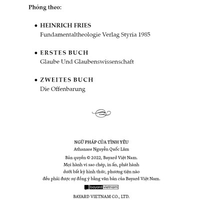 NGỮ PHÁP CỦA TÌNH YÊU