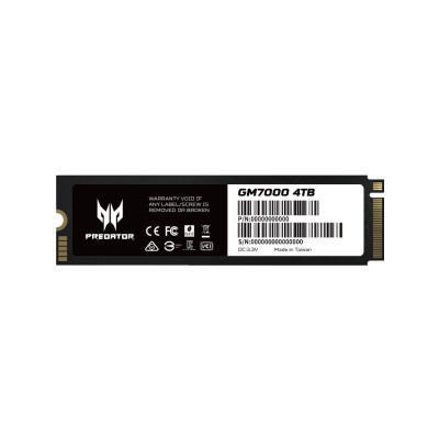 Ổ cứng Acer SSD Predator GM7000 NVMe PCIe Gen4 Gaming Tốc độ đọc 7400 MB/s - HÀNG CHÍNH HÃNG Bảo hành 5 năm