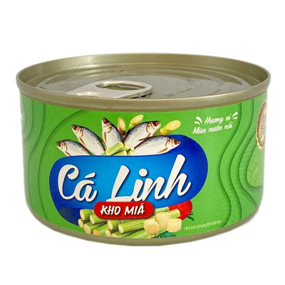 COMBO - Thùng (06 hộp)  3 hộp Mắm Cá Linh Chưng và 3 hộp Cá Linh Kho Mía - Antesco