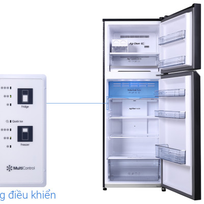 Tủ lạnh Panasonic Inverter 366 lít NR-TL381VGMV - Hàng chính hãng (Chỉ giao HCM)