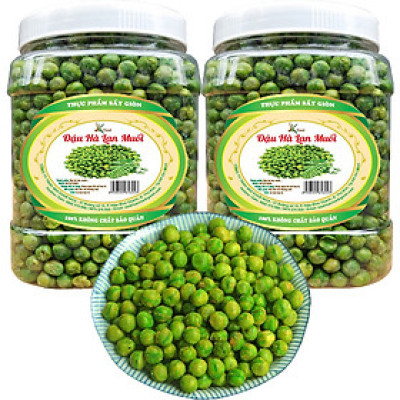 1Kg Đậu Hà Lan Sấy Muối Giòn Ngon Thương Hiệu SK FOOD