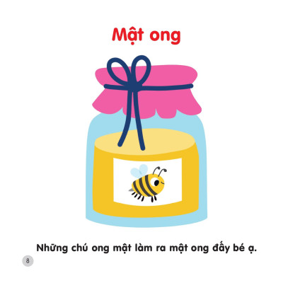 Sách 200 Từ Vựng Mẹ Cùng Con Học Nói - Các Loài Động Vật Đáng Yêu