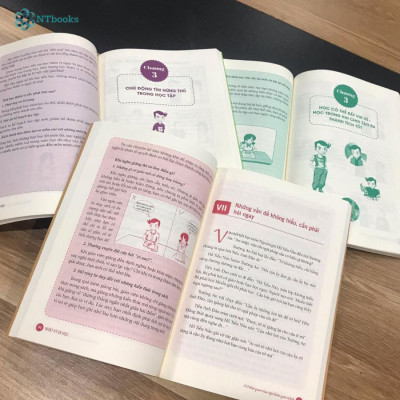 Bộ 3 cuốn Nhật Ký Đi Học - 60 Bí Kíp - 60 Thói Quen - 60 Thái Độ Học Tập Hiệu Quả Nhất Của Học Sinh Tiểu Học