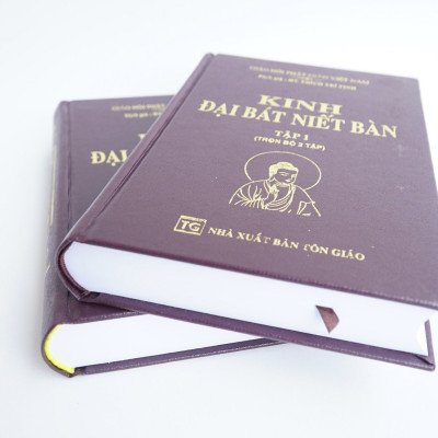 Kinh Ðại Bát Niết Bàn ( Bộ Bìa Da 2 Tập )