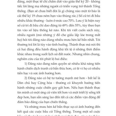 Giành Phiếu Bầu Bằng Mọi Giá