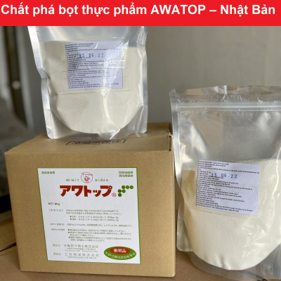 500g AWATOP Nhật Bản chất phá bọt tan bọt sữa đậu nành đậu hũ