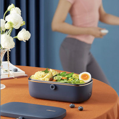 Hộp Cơm Giữ Nhiệt Tự Hâm Nóng Nấu Chín Bear DFH-P09D1 1.2L Công Suất 270 W - Hàng Nhập Khẩu