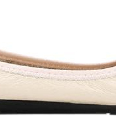 Giày Nữ Búp Bê Da Bò Huy Hoàng HT7914 - Kem