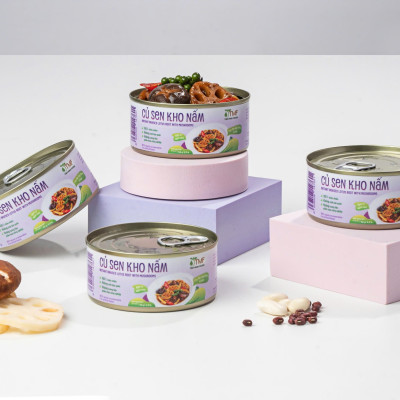 Củ sen kho nấm 140g Tâm Minh Foods