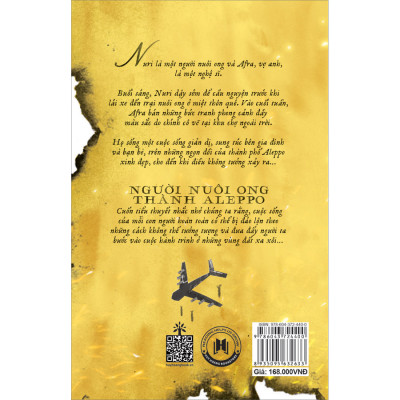 Sách: Người nuôi ong thành Aleppo - The beekeeper of Aleppo (Aspen Words Literary Prize Winner)