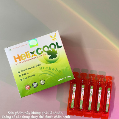 [TPBVSK] HELIX COOL - Siro hỗ trợ giảm ho, sổ mũi (H/20 ống x 10ml)