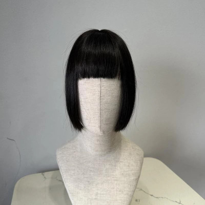 Mái Hime mái dày tóc thậ.t nữ (không có tóc phía sau) - Tóc Giả Vân Anh