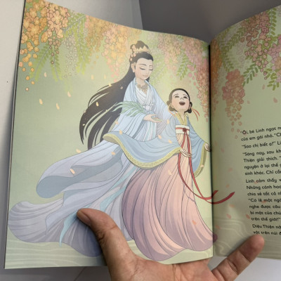 (Minh hoạ màu) QUÁN THẾ ÂM BỒ TÁT - Maya van der Meer – Kiều Anh Tú dịch - Thái Hà Books