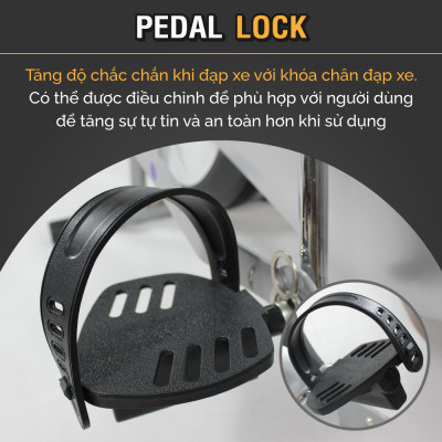 BG-Xe đạp tập thể dục kết hợp tay chân 8701 / 8703 tập luyện trong nhà