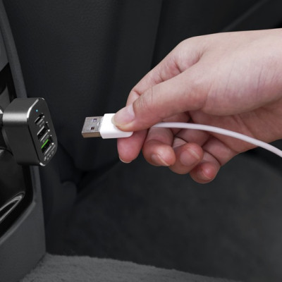 Sạc xe hơi USB Car Charger LAUT Powerdash 7.8 - Hàng chính hãng