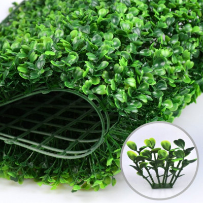 Thảm cỏ xoong, tai chuột giả - Kích thước 40 x 60 cm - Cây giả, hoa lụa Decor trang trí nhà cửa