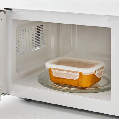 Hộp thủy tinh LocknLock BLANC bảo quản thực phẩm nhiều dung tích LLG110 - Hàng chính hãng, chịu nhiệt cao - JoyMall