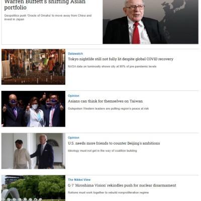 Tạp chí Tiếng Anh - Nikkei Asia 2023: kỳ 22: BUFFETT